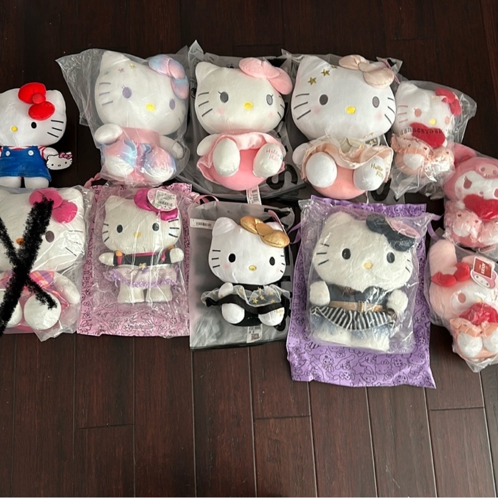 Hello kitty plush for sale bundle